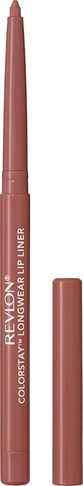 Revlon ColorStay Longwear Lip Liner, 630 Nude, 0.01 oz | Longwear lip liner with built-in sharpener. Rich color with smooth,