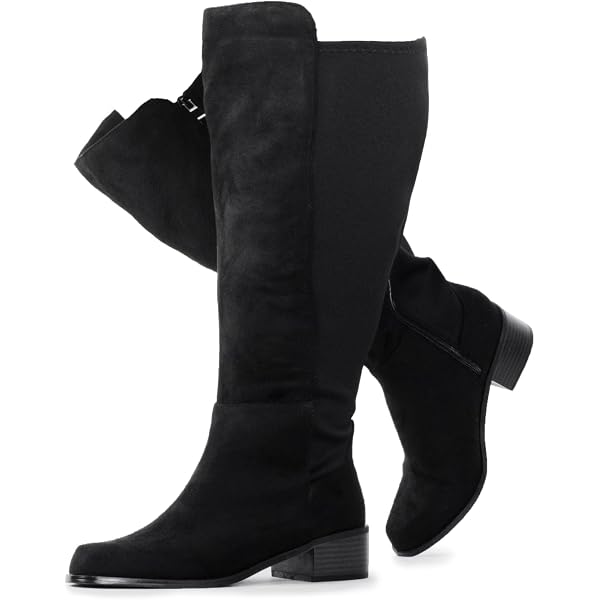 Marc Fisher Renn Black Over-the-Knee Faux Suede Flat Boots Sz 5 BNWOB Marc Fisher Over the Knee Suede Boots for Women for sale | eBay main image 4