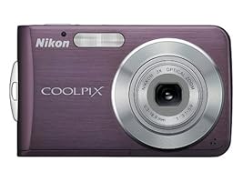 Nikon Coolpix S210 8MP Digital Camera with 3x Optical Zoom (Plum