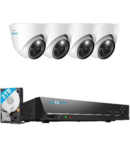 reon Amazon.com : REOLINK 4K 16CH PoE Camera Security System, 8X RLC