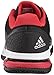 adidas Performance  Men's Barricade Club Tennis Shoe, Black/Matte Silver/White, 11 M US
