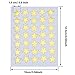 Star Stickers 1750 Count Self-Adhesive Stickers Stars