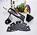 SALE!! Limited Time only!! Chef Grade Mandoline V-Blade Slicer, High Quality, 5 Interchangeable Blade Inserts,Grater,Cutter,Hand Guard, Deluxe Heavy Duty ABS Plastic Construction. Great Price!