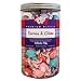 Taffy Town Gourmet Salt Water Taffy Gift Jars, 18 Ounces (Berries & Creme)