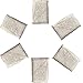 JEBBLAS Bamboo Natural Absorbent Sponges Kitchen Cleaning Sponges Reusable Dish Washing Sponges Beige (8 Pack)
