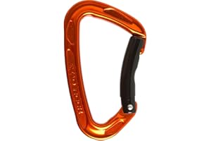 Mad Rock Super Tech Bent Carabiner (Orange)