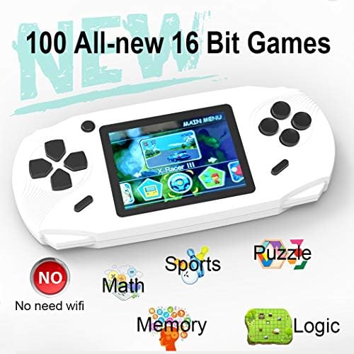 Beijue 16 Bit Handheld Games for Kids Adults 3.0'' Large Screen