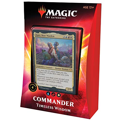 Magic: The Gathering Ikoria Timeless Wisdom Commander Deck