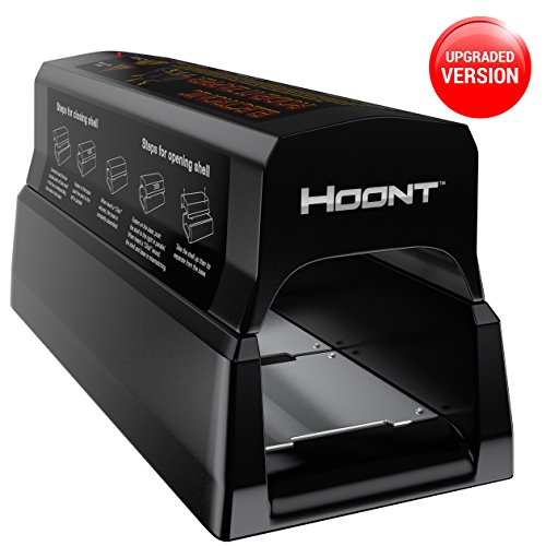 Hoont Powerful Electronic Rodent Trap - Clean and Humane Extermination of Rats, Mice and Squirrels [UPGRADED VERSION]