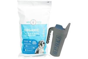 Northern Salt Paw Organic Deicer Sub Zero Ice Melter, 25lb Resealable Bag, Pet Safe and Kid Safe Deicer for Driveways, Sidewalks, Parking Lots and Sprei Spreader