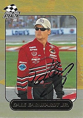 AUTOGRAPHED Dale Earnhardt Jr. 2000 Press Pass Stealth Racing (#8 Budweiser Team) Rare Vintage Rookie Signed NASCAR Collectible Trading Card with COA
