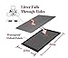 Highland Farms Select Cat Litter Mat - Cat Litter Box Trapper with EZ Clean Large Holes - Waterproof Double Layer Cat Litter Mat Catcher, Large Size 31