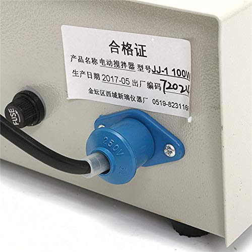 SISHUINIANHUA Laboratory AC 220V 100W 3000Rpm Electric Lab Mixer Overhead Stirrer Adjustable Churn Stir Machine Blenders Laboratory Stirrer