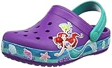 Crocs Girls' CB Princess Ariel K Clog, Amethyst, 12 M US Little Kid