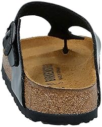 Birkenstock Womens Gizeh Mules Black Size 38