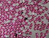 1000pcs Round Flatback Resin Rhinestones 4mm (16ss)--- Hot Pink By Pixiheart