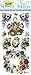 Violette Stickers Pansy Wreaths