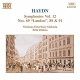 Disco de Franz Joseph Haydn: «Haydn: Symphonies Vol. 12, Nos. 69 "Laudon", 89 & 91» (Anverso)