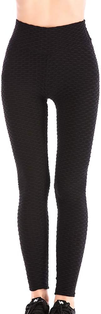 Otherwomen yoga pants yoga skinny workout cloths gym legging sports pants Training Fittness Trousers Black, L