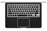 iCarbons Black Carbon Fiber Vinyl Skin for MacBook Air 13