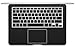 iCarbons Black Carbon Fiber Vinyl Skin for MacBook Air 13