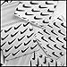 Original Mini Ziplock Apple Brand Baggies 2020 2" X 2" Athletic "Swoop" Design Top Quality