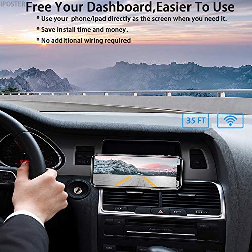 License Plate WiFi Backup Camera - IP69 Waterproof Night Vision License Plate Frame Camera for Cars, Trucks, Vans… - Image 3