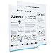 Songmics ULVB02A 2 Pack Jumbo Space Saver Bags Vacuum Sea