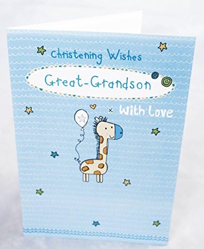 Biglietto D Auguri Per Battesimo Del Nipote Maschio Dei Nonni Amazon It Cancelleria E Prodotti Per Ufficio