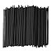 Eskay, Plastic Stirrer, Sip Stirrer, For Coffee and Cocktail, Bar Restaurant and Home Use, 5 1/2 Inches Long, 950/box, Black