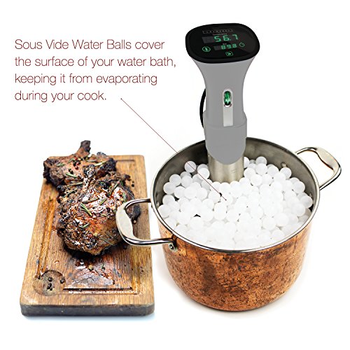 image for Gramercy Kitchen Co Sous Vide Water Balls, 250 Count | Includes FREE C