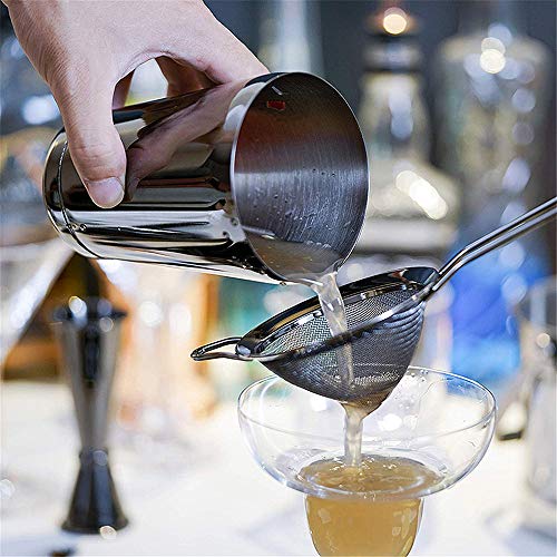 YYQQ 11 Stück Cocktail Set Cocktail Shaker Cocktail Mixer Geschenk Set Bar Zubehör 820 ML Cocktailshaker Edelstahl für… – Bild 6