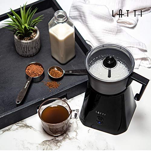 Milk Frother Automatic Detachable, 4 in 1, Foam or steam milk, Hot and