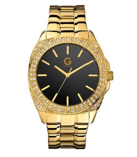 G By Guess Men's Oversized Gold Watch