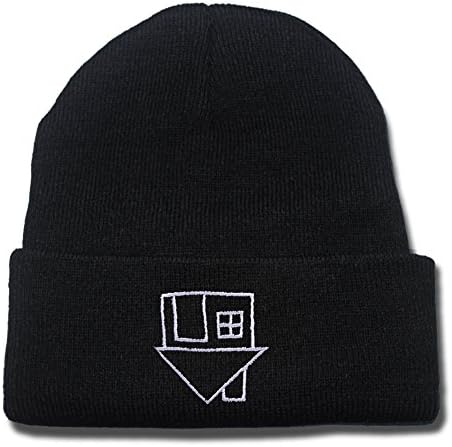 RHXING The Neighbourhood Logo Transparent Beanie Fashion Unisex Embroidery Beanies Skullies Knitted Hats Skull Caps