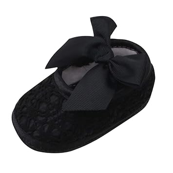 baby black shoes girl