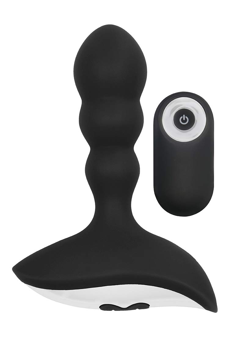 Shots No 78, Rechargeable Anal Stimulator, Black