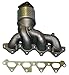 2003 KIA Spectra 1.8 Catalytic Converter with Iron Cast Exhaust Manifold and Manifold Gasket - Not For California Emission Vehicles