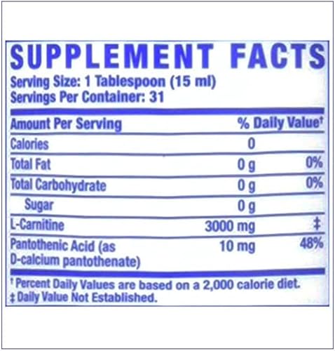 Ronnie Coleman Signature Series L-Carnitine XS 3000 Liquid, Amino Acids  Metabolism and Lean Muscle Strength Support, Stimulant Free, Sugar Free,  Zero Carbs, Blue Razz, 16 Oz in Kenya | Whizz L-Carnitine