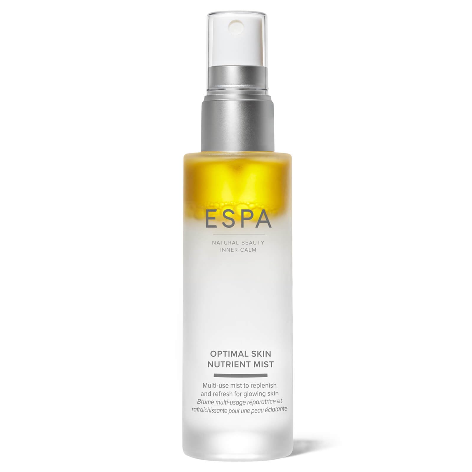 ESPA | Optimal Skin Nutrient Mist | 50ml | Visibly Brighten, Hydrate, Tone, Purify & Tighten Appearance of Complexion and Pores | Prime The Skin, Final Step to Set Makeup or Refresh Dehydrated Skin
