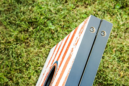 Triumph Patriotic Bean Bag Toss Set Includes Two Boards and Eight All-Weather Bean Bags