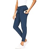 Hiverlay Womens pro Golf Pants Quick Dry Slim Lightweight Work Pants with Straight Ankle Also for Hiking or Casual Ladies