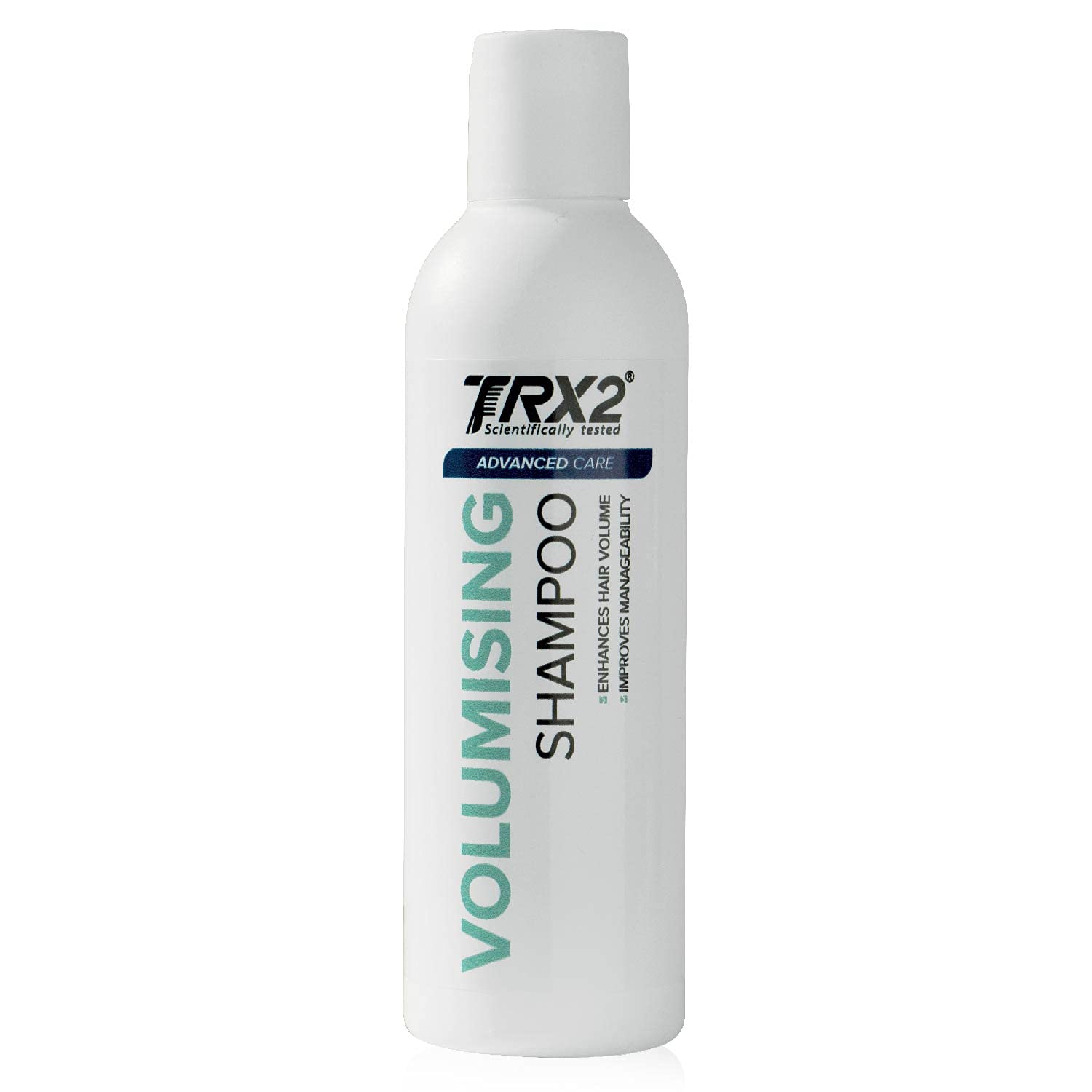 TRX2 Volumising Shampoo - Weightless Instant Volume - Suitable for All Skin and Hair Types - Paraben Free - 200 ml