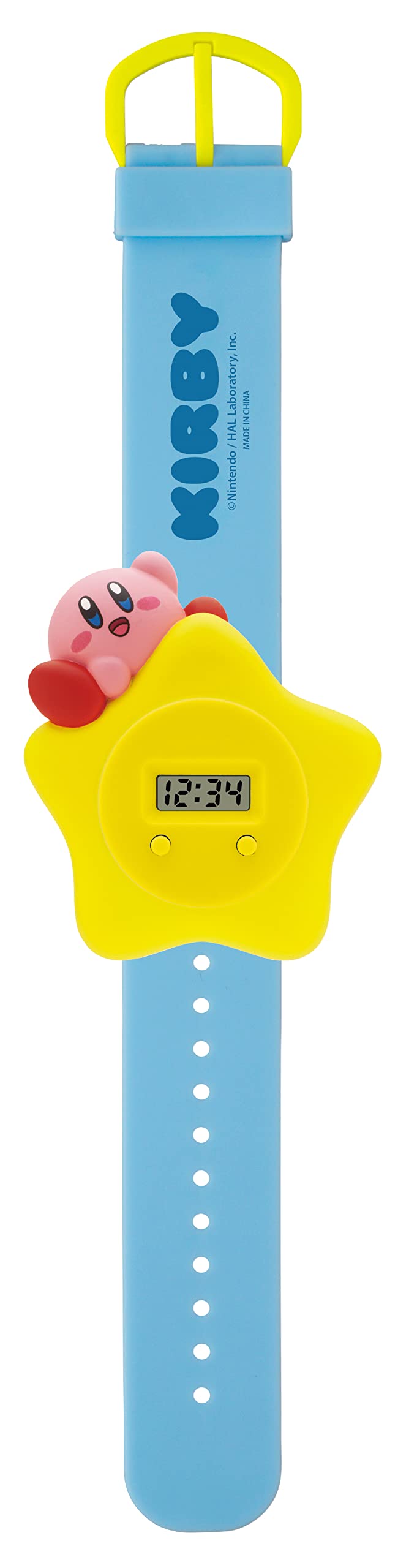 Kirby Digital Wrist Watch Blind Box - 1 of 5 Different Colorful, Fun and Exciting Designs with LCD Display - Authentic Japanese Design
