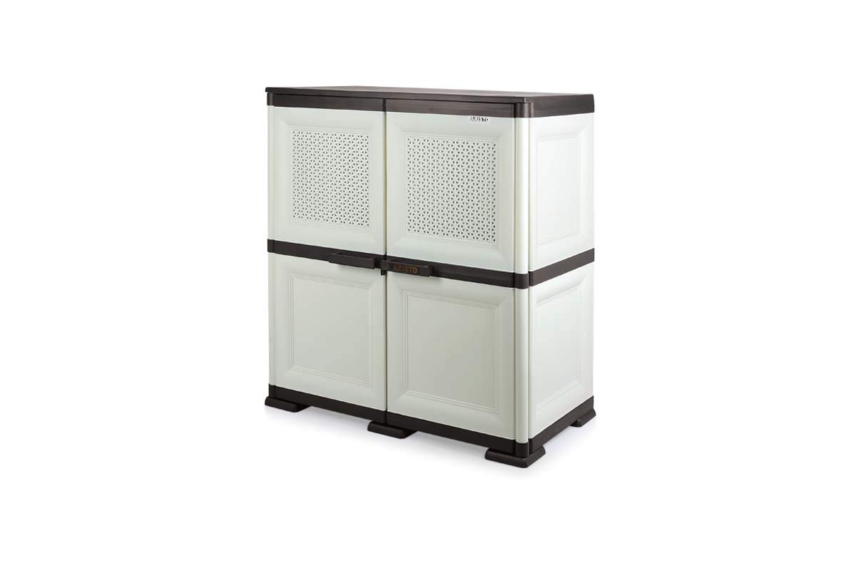 ARISTO Plastic Storage Vintage 2, Off Ivory Amazon.in Home