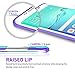 TILL for Galaxy S6 Edge Case, (TM) Ultra Slim 3 Color Hybrid Impact Anti-Slip Shockproof Soft TPU Hard PC Bumper Extra Front Raised Lip Case Cover for Samsung Galaxy S6 Edge G925 [Purple]