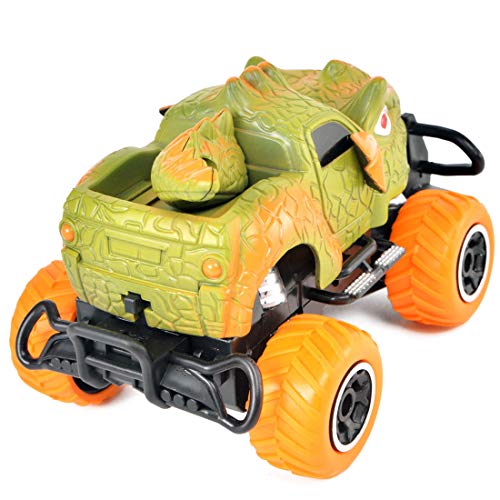 PBOX Monster Remote Control Car,4 Channel Electric Off Road Climbing Vehicle Toy Cars,1:43 Scale Car Toy for Age 4 and Above Boys Girls Best Gift