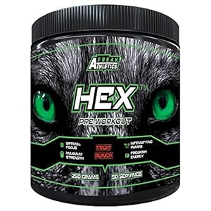 Hex Pre Workout 'Fruit Punch' - The Ultimate Pre Workout Supplement by Freak Athletics - Pre Workout Powder Available…