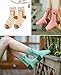 Chalier 5 Pairs Women's Cotton Socks Crew Socks for Women Girls Ladies Socks FS Giraffe, Free size