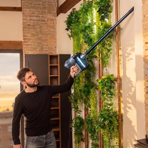 Scopa elettrica con cavo Conga Thunderbrush 560 Neo. 600 W, 2 in 1, Tecnologia ciclonica, Filtro ad alta efficienza, Raggio d’azione 6 m, Include 2 accessori, Cavo 4,5m — foto 2 di 8